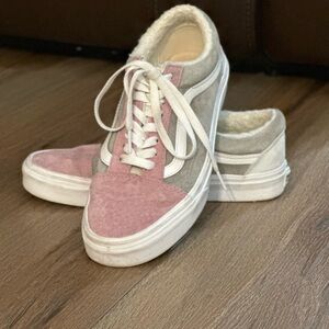 Unisex Vans - PIG SUEDE SHERPA OLD SKOOL